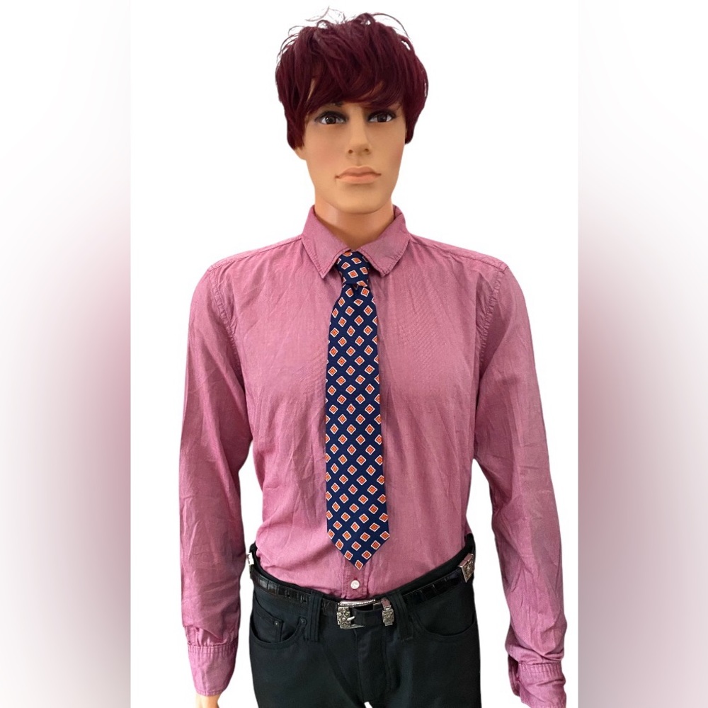 Kiton Patterned Silk Tie